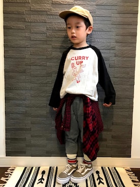 tiinさん(キッズ・100cm)の秋コーディネート
