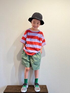 tiinさん（キッズ・120cm）の夏コーディネート