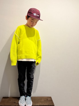 tiinさん(キッズ・122cm)の冬コーディネート