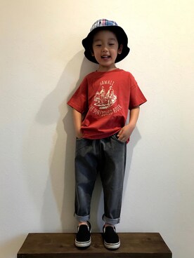 tiinさん（キッズ・100cm）の夏コーディネート