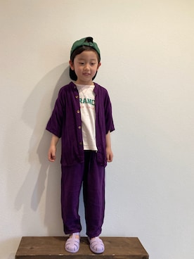 tiinさん（キッズ・110cm）の春コーディネート