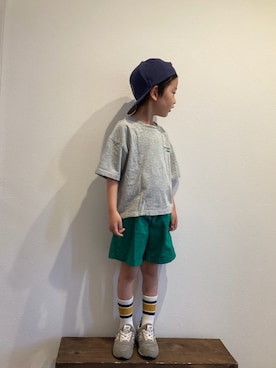 tiinさん（キッズ・110cm）の夏コーディネート