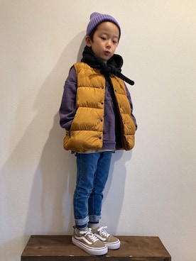 tiinさん(キッズ・110cm)の冬コーディネート