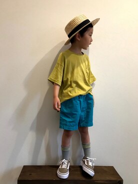 tiinさん（キッズ・100cm）の夏コーディネート