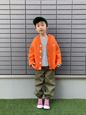 tiinさん（キッズ・110cm）の春コーディネート