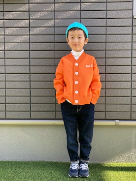 tiinさん（キッズ・110cm）の冬コーディネート