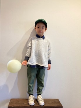 tiinさん（キッズ・110cm）の春コーディネート