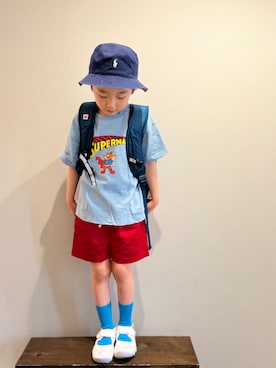 「POLO RALPH LAUREN（ポロ ラルフ ローレン）のアイテム」を使った、tiinさん（キッズ・110cm）の春コーディネート