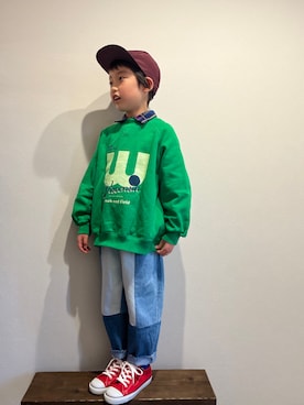 tiinさん（キッズ・123cm）の冬コーディネート