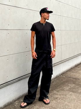 O.Yukiさん(メンズ・173cm)の夏コーディネート