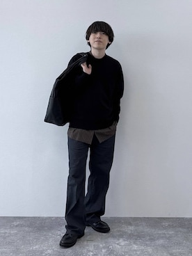 「アイテム（その他シューズ）」を使った、deraさん（メンズ・169cm・20代）の秋コーディネート