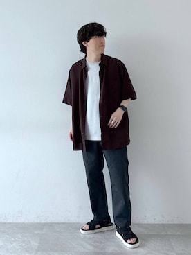 deraさん（メンズ・169cm）の夏コーディネート