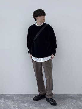 「デート/ロマンティック」｜「アイテム（その他シューズ）」を使った、deraさん（メンズ・169cm）の秋コーディネート