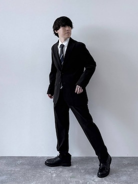 「アイテム（ネクタイ）」を使った、deraさん（メンズ・169cm・20代）の秋コーディネート