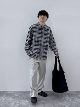 「アイテム（その他シューズ）」を使った、deraさん（メンズ・169cm・20代）の秋コーディネート