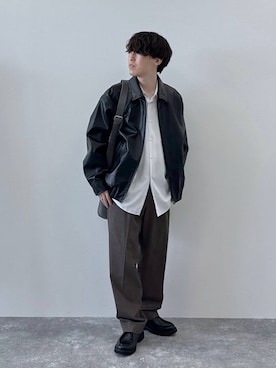 「アイテム（その他シューズ）」を使った、deraさん（メンズ・169cm）の秋コーディネート