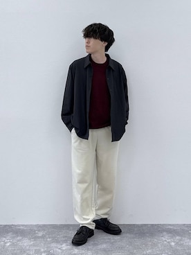 「アイテム（その他シューズ）」を使った、deraさん（メンズ・169cm・20代）の秋コーディネート