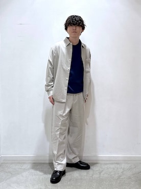 「デート/ロマンティック」｜「アイテム（その他シューズ）」を使った、deraさん（メンズ・169cm）の秋コーディネート