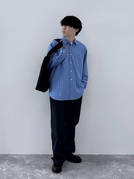 「デート/ロマンティック」｜「アイテム（その他シューズ）」を使った、deraさん（メンズ・169cm）の秋コーディネート