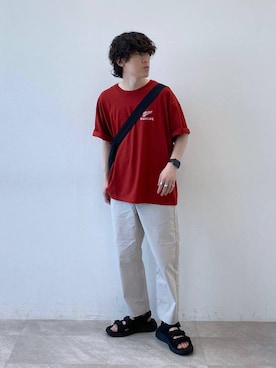 「高見え」｜deraさん（メンズ・169cm）の夏コーディネート