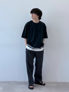 「高見え」｜deraさん（メンズ・169cm）の夏コーディネート