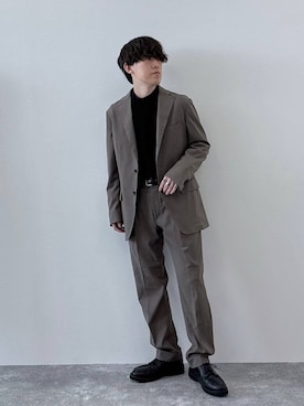 「GLOBAL WORK（グローバルワーク）のアイテム（テーラードジャケット）」を使った、deraさん（メンズ・169cm）の秋コーディネート