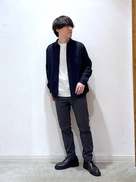 「アイテム（その他シューズ）」を使った、deraさん（メンズ・169cm・20代）の秋コーディネート