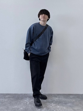 「デート/ロマンティック」｜「アイテム（その他シューズ）」を使った、deraさん（メンズ・169cm）の秋コーディネート