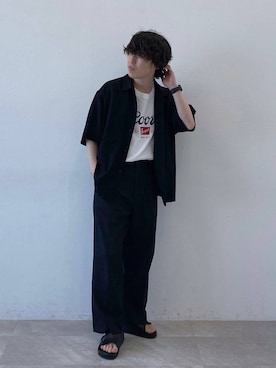 deraさん（メンズ・169cm）の夏コーディネート