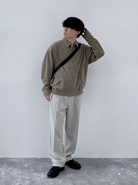 「デート/ロマンティック」｜「アイテム（その他シューズ）」を使った、deraさん（メンズ・169cm）の秋コーディネート