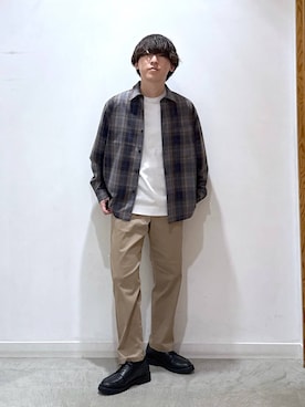 「アイテム（その他シューズ）」を使った、deraさん（メンズ・169cm）の秋コーディネート