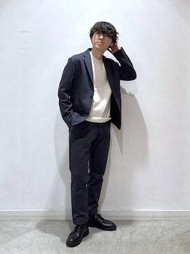 「アイテム（その他シューズ）」を使った、deraさん（メンズ・169cm・20代）の秋コーディネート