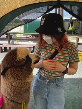 umeさん（レディース・158cm）の夏コーディネート