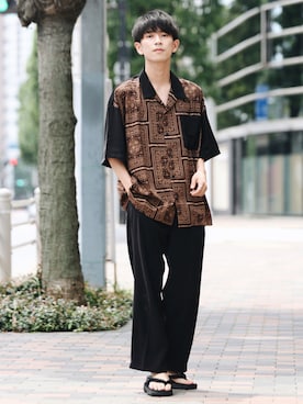 斉藤慎也さんのコーディネート