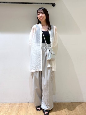 kasumiさん（レディース・159cm）の夏コーディネート