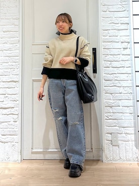 kasumiさん（レディース・159cm）の冬コーディネート