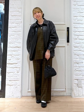 kasumiさん（レディース・159cm）の秋コーディネート