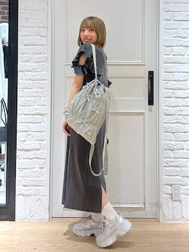 kasumiさん（レディース・159cm）の夏コーディネート