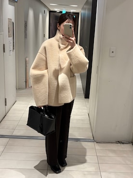 TODAYFULのアイテムを使った「ボアコート」の人気ファッション