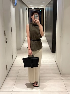 「タイトスカート」｜k____33さん（レディース・166cm）の秋コーディネート