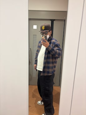 「アイテム（帽子）」を使った、ユウさん（メンズ・180cm・20代）の秋コーディネート