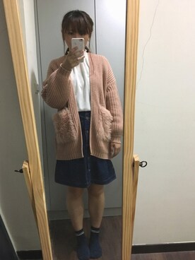「w closet」｜「アイテム（その他）」を使った、toruさん（レディース・164cm）の冬コーディネート