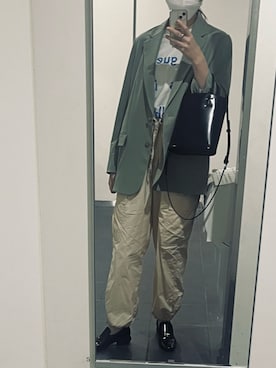 「AKIRANAKA（アキラナカ）のアイテム」を使った、☀️さん（レディース・166cm）の春コーディネート