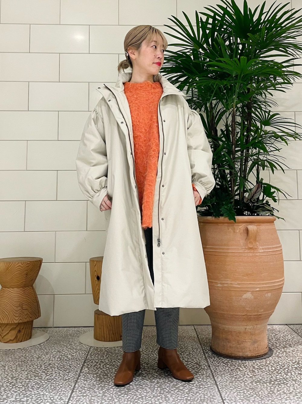 URBAN RESEARCH（アーバンリサーチ）の「スタンドカラー中綿