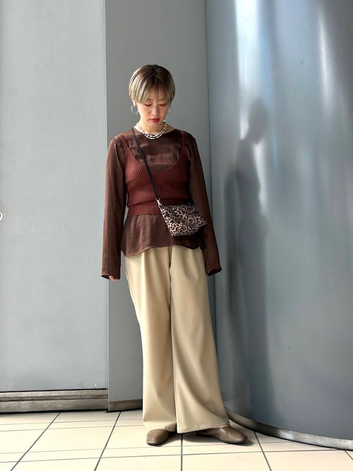 セール】ニットキャミソール（キャミソール）｜URBAN RESEARCH