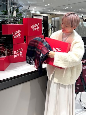 「ur_welcomeありがとうに会いに行く。」｜MINAMIさん（レディース・158cm）の冬コーディネート