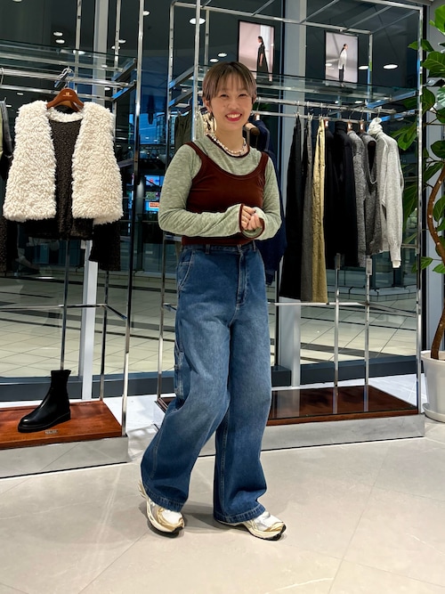 ペインターデニムパンツ