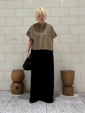 「URBANRESEARCH」｜「アイテム（サンダル）」を使った、MINAMIさん（レディース・158cm）の夏コーディネート