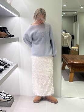 MINAMIさん（レディース・158cm）の冬コーディネート