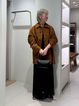 MINAMIさん（レディース・158cm）の冬コーディネート